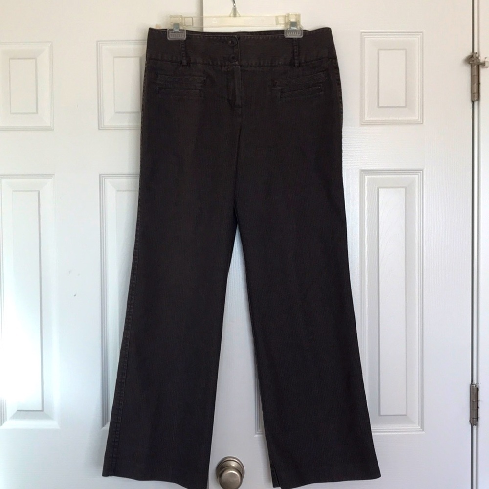 Ladies long pants New Directions brown size 10